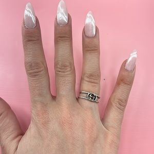 Gucci Silver Ring (size 5)